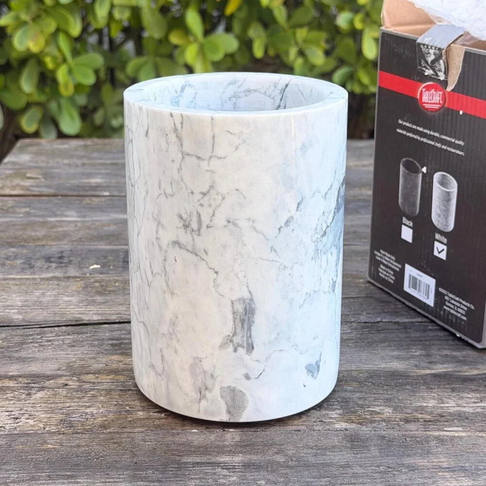 TableCraft 5488W White Marble Wine Cooler NEW in box Heavy Duty Chiller